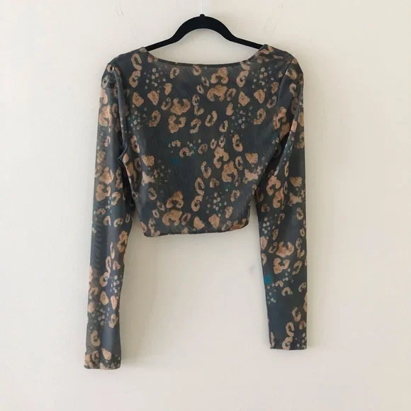 Free People Supernova Animal Print Skirt And Top Set - Picture 7 of 16